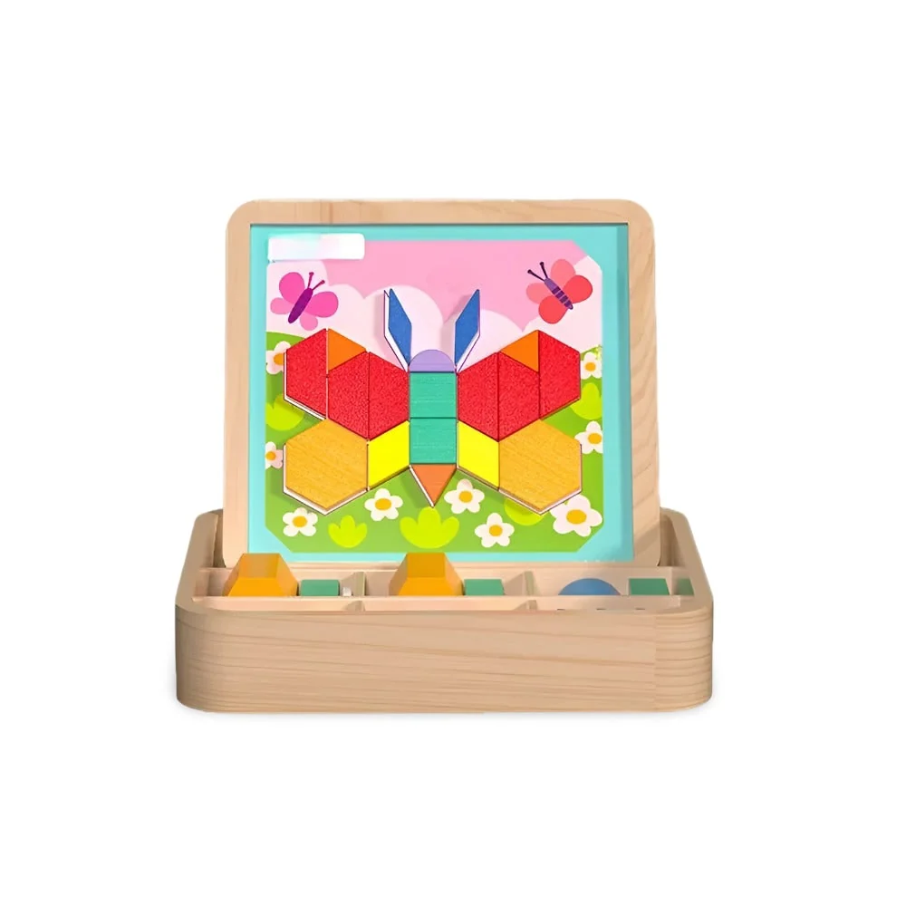 Wooden Puzzle Educational Toy Stem Learning Activity - Image 12